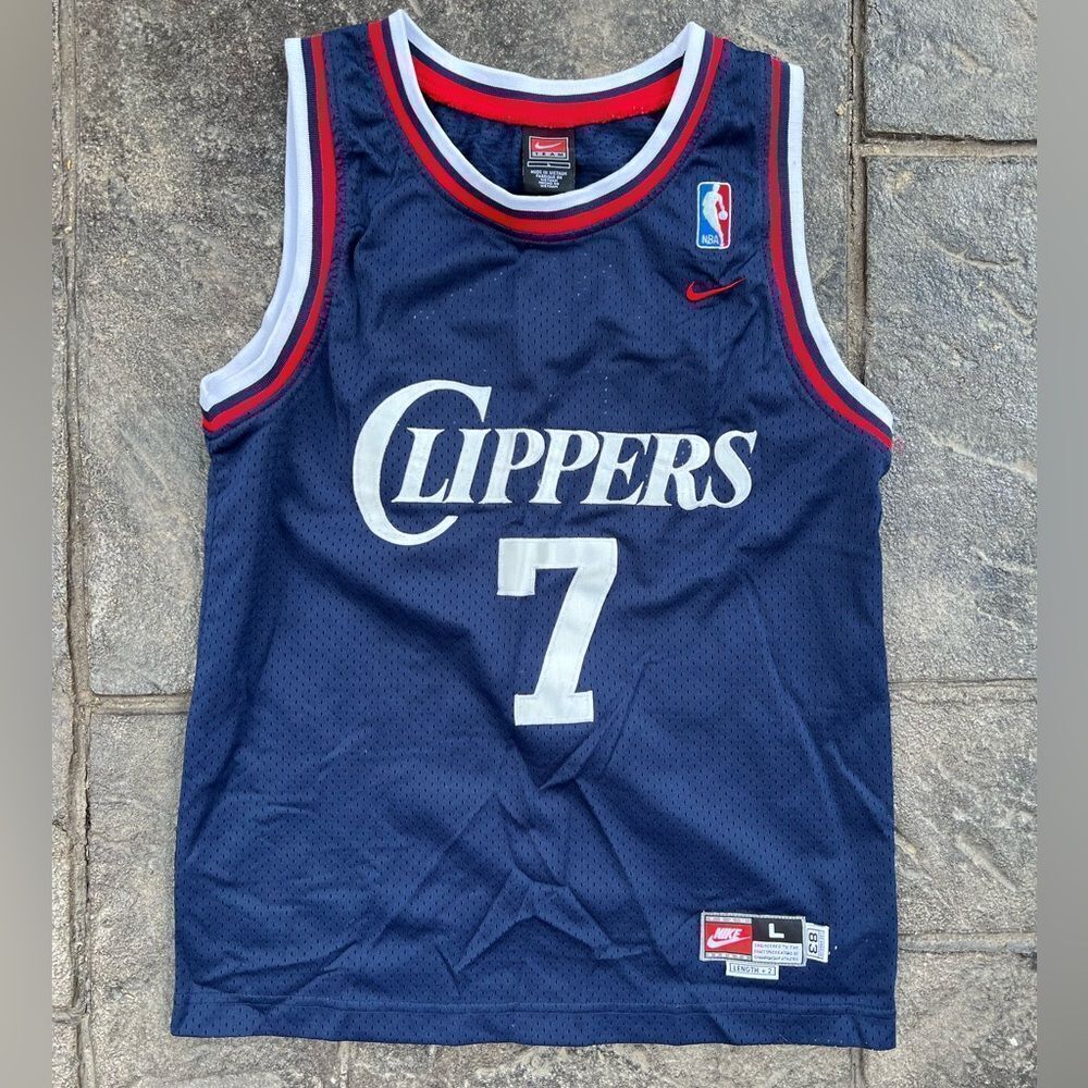 Nike Vintage Nike Lamar Odom Clippers Swingman Jersey Kids large